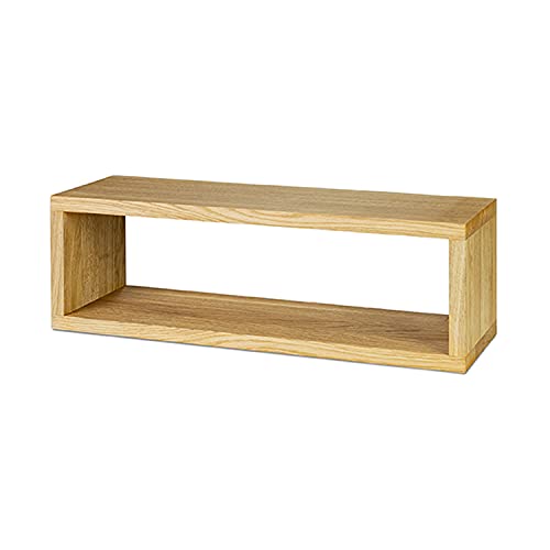 GREENHAUS Pflanzkasten Eiche 54x18x16 cm Massivholz und Handarbeit aus Deutschland Blumenkasten Kräuterbox Holz Deko – Bild 6