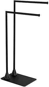 WENKO Toallero y perchero Hella Perchero de pie, Acero, 43.5 ...