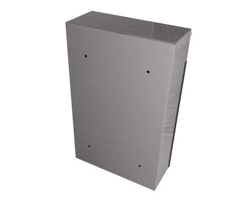 Sanitary napkin and tampon disposal unit, stainless steel, case of 4