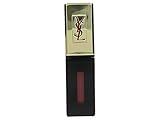 Yves Saint Laurent Rouge Pur Couture Vernis A Levres Glossy Stain Lip Gloss, No. 5 Rouge Vintage, 0.2 Ounce