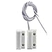 BNYZWOT MC-38 Surface Mount Wired NC Door Sensor Alarm Magnetic Reed Switch White 10 Pair
