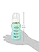 Dr. Brown's Options 3 Piece Wide Neck Glass Bottle in Silicone Sleeve, Green/Mint/Blue, 9 Ounce