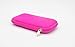 FLYMEI Portable Essential Oil Carrying Case Oils Case for Oils Organizer - Easy to Hold 16 (2ml/3ml) oil bottles (Pink)