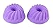 Bakerpan Silicone Fancy Dessert Mold, Jello and Mini Cakes, 3 Inch Mini Bundt, 2 Molds, Includes Bonus Pack (Total of 4 Molds)
