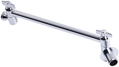 CRACCOSPA 11" Length Brass Adjustable Height Shower Head Arm Panel