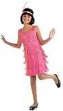 Forum Novelties Little Miss Flapper Child's Costume, Pink, Medium