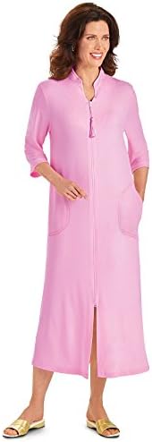 Carol Wright Gifts Tassel Zip Robe