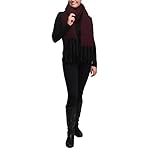 APPARELISM Super Soft Fuzzy Large Wide Long Tassel Oblong Scarf With Fringe. APPARELISM Super Soft Fuzzy Large Wide Long Tassel Oblong Scarf With Fringe.
