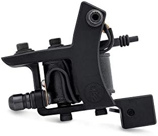 miniDOZZER TrueLiner ALU Coil Tattoo Machine in Black by Right Stuff Tattoo Machines
