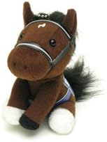 Amazon 競馬 ディープインパクトぬいぐるみ 第51回有馬記念 優勝 チェーン付 ぬいぐるみ ホビー