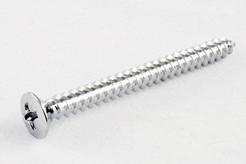 Allparts GS/0005 010 Neck Plate Screws in Chrome