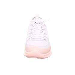 NIKE Women's Running Shoe, White Black Washed Coral