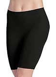 Jockey Women's Underwear Skimmies Slipshort, black, S