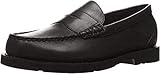 Rockport Men's Shakespeare Circle Penny Loafer,Black Brush ,10 M US