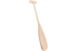 ULDIGI Wood Pulp Stage Wooden Boat Paddle Boat for Lake Water Sports Sturdy Wooden Oar