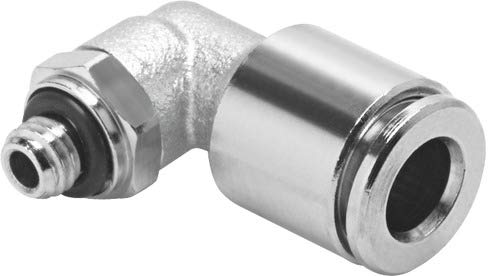 Festo 558705 Model NPQM-L-M5-Q6-P10 Push-In L-Fitting (Pack of 10)