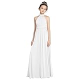 TAISHAN Chiffon Junior Bridesmaid Dress for Teens