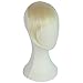 REECHO Fashion Full Length Synthetic 1 Piece Layered Clip in Hair Bangs Fringe Hairpieces Hair Extensions Color - Blonde
