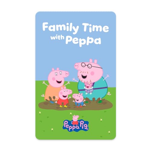 Yoto Peppa Pig: Family Time with Peppa - Kids Audio Card for Use with Player & Mini All–in–1 Audio Player, Educational & Screen–Free Listening with Fun Playtime, Bedtime & Travel Stories, Ages 2-5