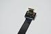 BLACK 80CM FPV Flat FFC HDMI Cable Mini HDMI male 90 degree angled to Standard HDMI Normal HDMI Full HDMI for Canon 5D3 5D2 Panasonic lumix GH3 GH2 Sony nex 5N 5T 5R 7N