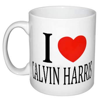 EC C582 I Love Calvin Harris Mug, Ceramic