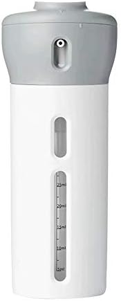 Travel Sub-Bottle, CTGVH 4-in-1 Refillable Pressed Travel Bottle, Liquid Container for Lotion Toiletries Cosmetic Ideal for Men and Women