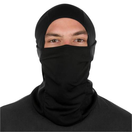EVELIVE Balaclava Ski Mask - Black Face Mask for Ski and Snowboard - For Women and Men