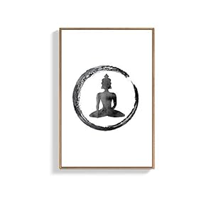Framed Canvas Wall Art for Living Room, Bedroom Zen Canvas Prints for Home Decoration Ready to Hanging - 16x24 inches