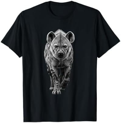 Amazon.com: Spotted Hyena Wildlife Design for Hyena Fans T-Shirt