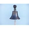 Hampton-Nautical-Bl-2019-7-BZ-3Xglass-101-Bronze-Hanging-Ships-Bell-9-Nautical-Bell-Nautical-Decoration