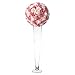 CYS Brand Glass Trumpet Vase, Pilsner Vase H-24