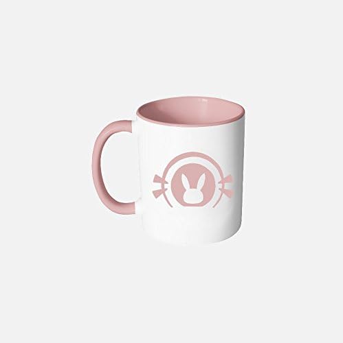 D.Va Accent Mug - Overwatch Inspired, Dva Inspired Overwatch, D.VA OW, Mug, Cup, Pink, Custom, Support Gaming, Gamers, Casual D.Va, 11oz mug