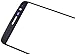 Black Outer Front Screen Glass Lens Replacement for LG Stylo 3 LS777+Tools