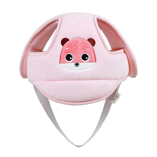Baby Helmet for Crawling Walking Baby Head Protector, Cute Animal Head Protection for Infant Baby Toddler 1-3 Years Old, No Bumps and Soft Cushion Headguard