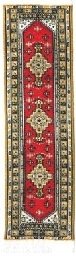 Oriental Carpet Bookmarks Red Tashkent - Authentic Woven Carpet - RUG BOOKMARKS - Beautiful, Elegant, Woven Cloth Bookmarks! Best Gifts for Men Women Adults Teens Teachers & Librarians!