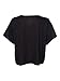 Bella + Canvas Ladies' Flowy Boxy T-Shirt M BLACK