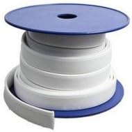 EPTFE Expanded PTFE Sponge Soft Gasket/Width: 3/16" / Thickness: 0.090" / 15 Foot Long Roll