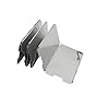 Windscherm voor campingkooktoestel, opvouwbaar aluminium outdoor camping gasfornuis voorruit voor comping BBQ, met…