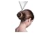 Bloch Unisex-Adult's Standard Hair Nets-3 Pack, Black, one