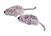 KONG Purple Mouse & Frosty Grey Mouse Catnip Toy, Cat Toy, 2/pack