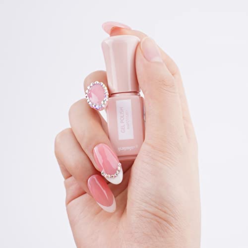 Yayoge Gel Nail Polish Kit，6 Colors Gel Nail Polish Base and Top Coat ，UV Gel Nail Polish Set ，Soak Off Gel Nail Art Manicure Kit, Ideal Gifts DIY Nail Art Salon and Home