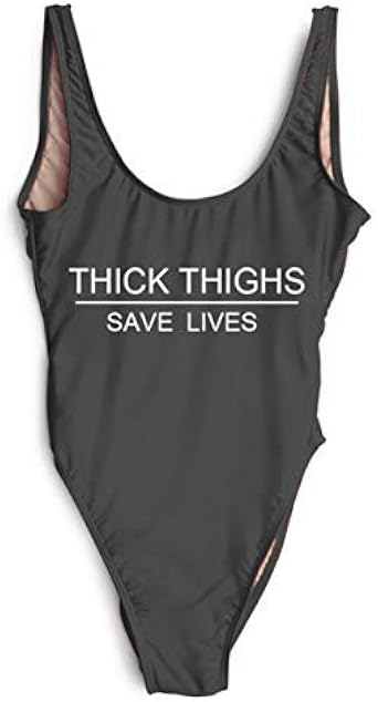 thick thighs save lives bathing suit