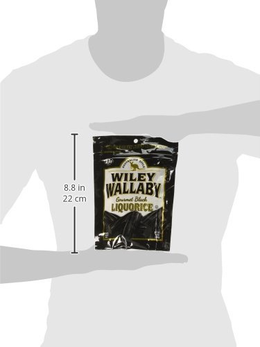 Wiley Wallaby Gourmet Black Liquorice (Pack of 4) - Image 4