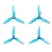 Makerfire 16pcs Transparent Tri-Blade Props 5042 Propellers CCW CW for QAV250 Quadcopter