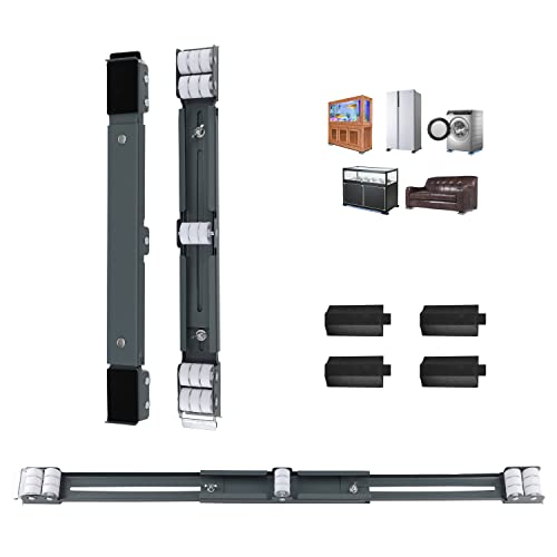 koutey 37" Moving Dollys with Wheels Adjustable Furniture Dolly