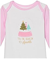 Hudson Baby Unisex Baby Cotton Coveralls, Sparkle