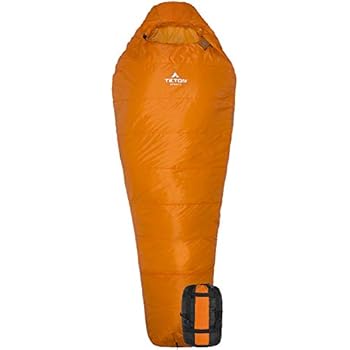 TETON Sports Altos-S 0 Mummy Sleeping Bag; Lightweight for Camping and Hiking