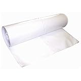 20' x 100' 6 Mil Husky Brand Shrink Wrap - White