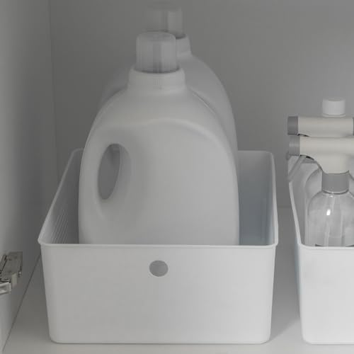 Ou Cesto Organizador Multiuso Branco Linha Flow