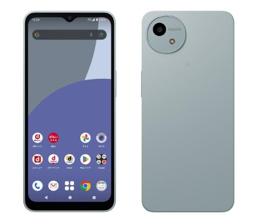 Sim-Free AQUOS wish4 SH-52E Blue docomo Model SIM Free